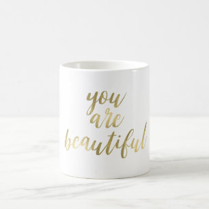 Mug Gold Vous êtes Belle