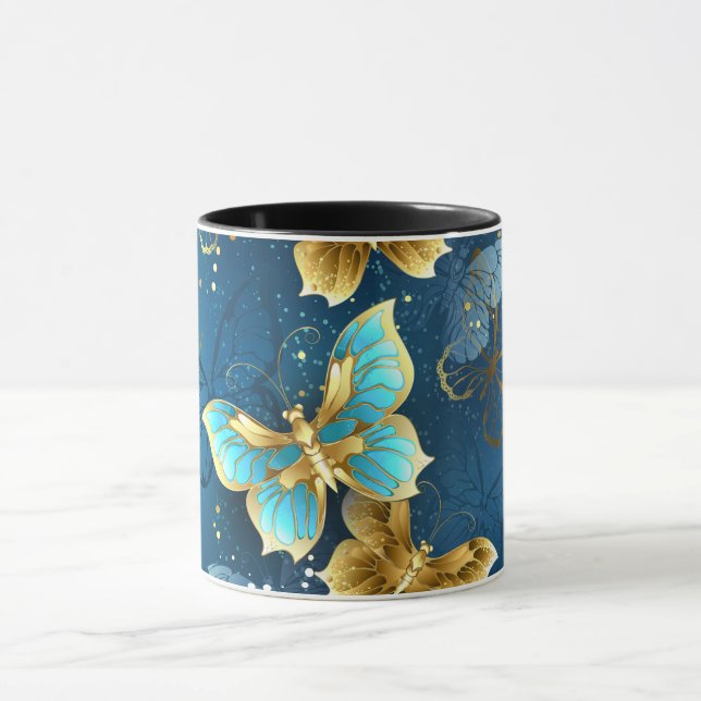 Mug Golden butterflies (Centre)