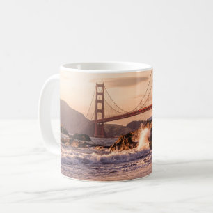 Mug Golden gate bridge de plage de Baker
