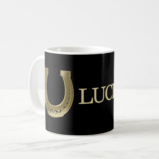 Mug Golden horseshoe (Devant gauche)