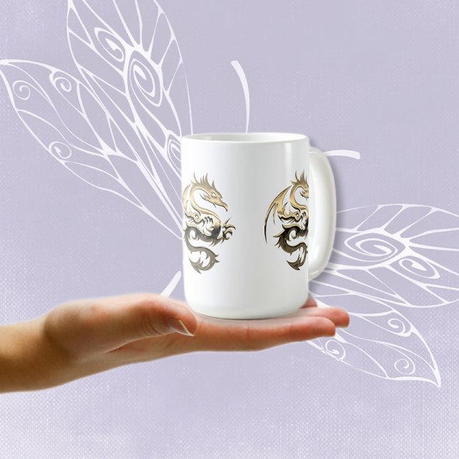 Mug Golden King Dragon (Créateur téléchargé)
