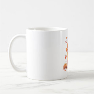 Mug Golden Retriever Automne Dog Feuilles d'automne