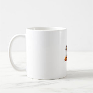 Mug Golden Retriever Ghost Halloween Amoureux de les c