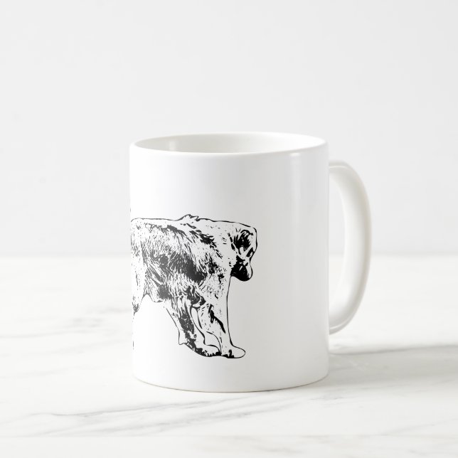 Mug Golden Retriever Holiday Brew (Devant droit)