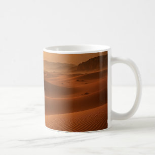 Mug Golden Serenity - Desert Landscape at Sunset