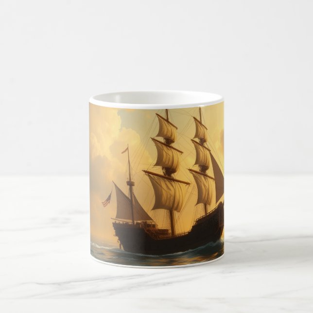 Mug Golden Ship (Centre)