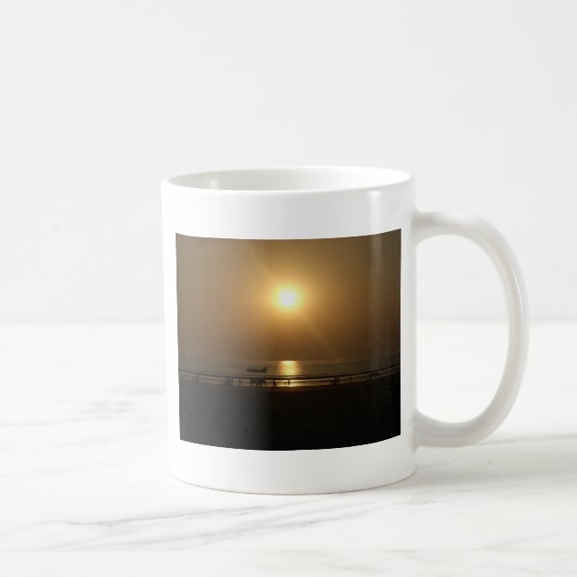 Mug Golden Summer Sunset Réflexion sur la plage (Droite)