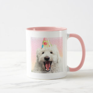 Mug Goldendoodle avec Casquette du Parti