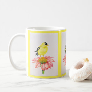 Mug Goldfinch à Coneflower