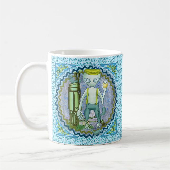 Mug Golf Alien (Gauche)