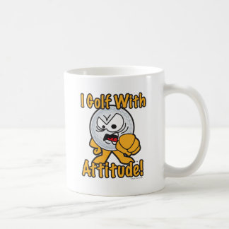 Mug Golf avec la boule de golf de bande dessinée