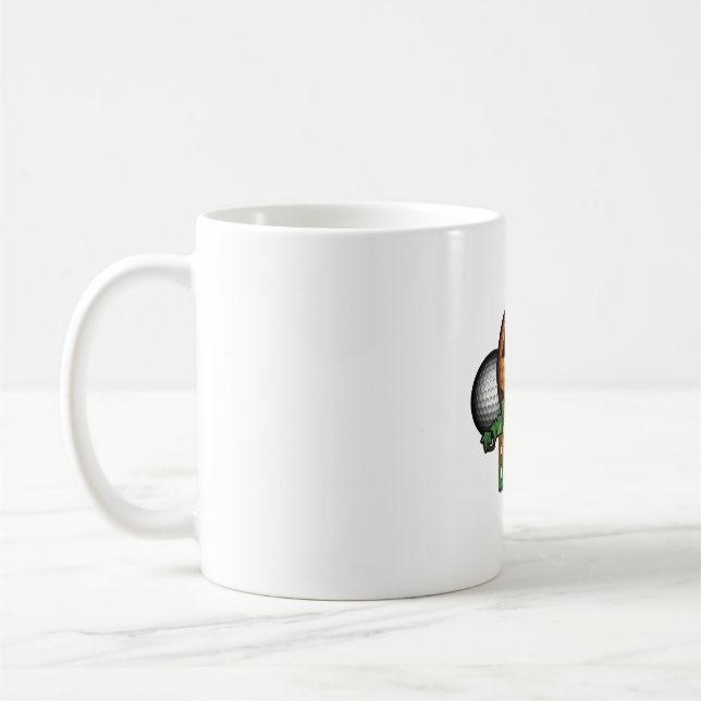 Mug Golf Club Parcours Halloween Golfer Retirement Cad (Gauche)