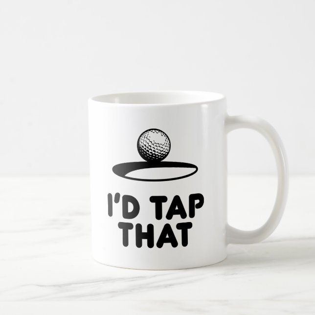 Mug Golf - je taperais cela (Droite)