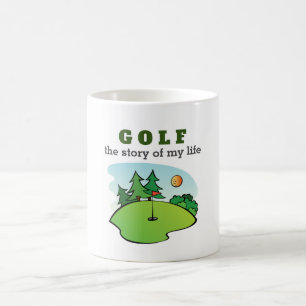 Mug Golf l'histoire de ma vie drôle