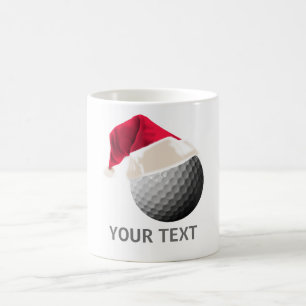 Mug golf Noël