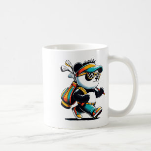 Mug Golf Nouveauté Panda Golfing Hommes Femmes Enfants