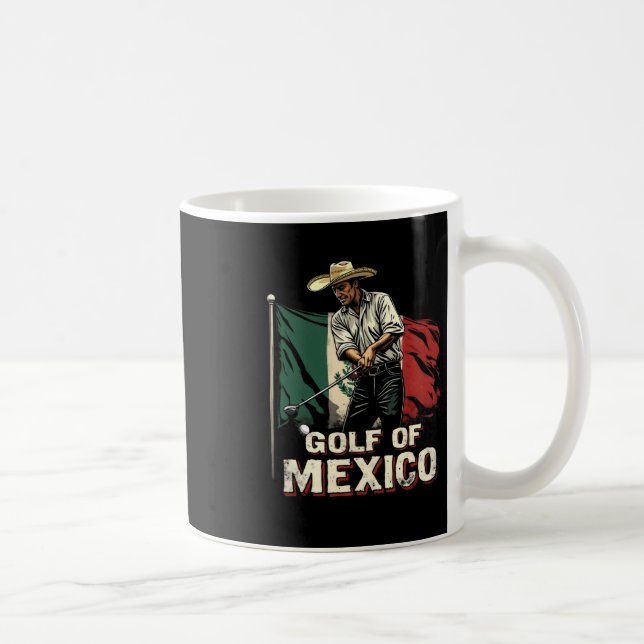 Mug Golf Of Mexico Funny Golfer Pun Patriotic Mexican  (Droite)