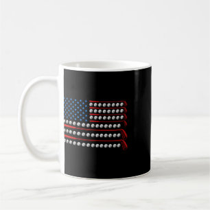 Mug Golf patriotique drapeau américain clubs de golf 4