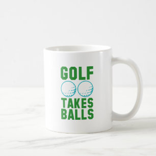 Mug Golf prend des balles