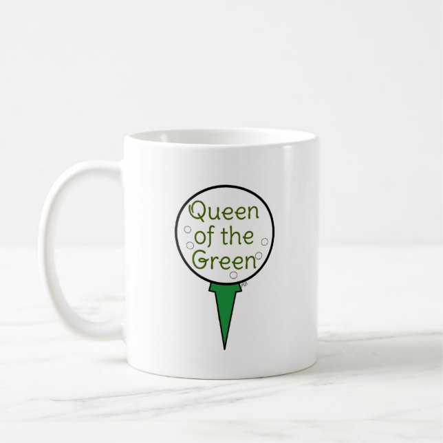 Mug Golf - "Queen of the Green" (Gauche)