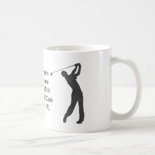 Mug Golf Trou-dans-un la commémoration personnalisable