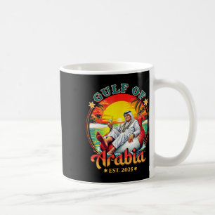 Mug Golfe D'Arabie Est 2025 Drôle Trump Vintage Arabia