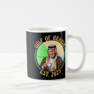 Mug Golfe D'Arabie Est 2025 Drôle Trump Vintage Arabia