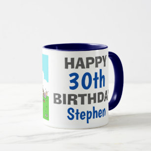 Mug Golfeur avec un Tee-Off infructueux