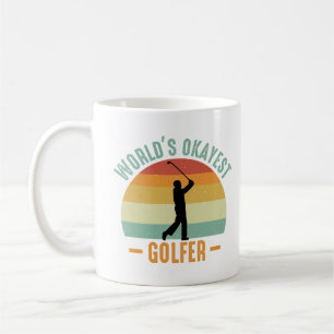 Mug Golfeur le plus Okayest du monde