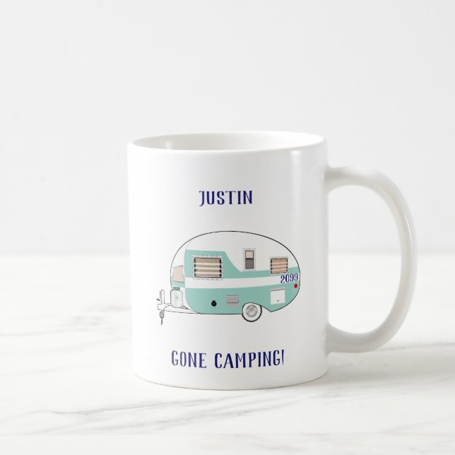 Mug Gone Camping RV Trailer Camper Coffee Cups (Droite)