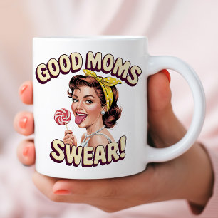Mug Good Moms Sweer - Funny Retro Pop Art Maman Cadeau