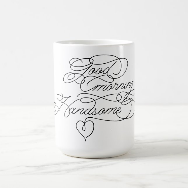 Mug Good Morbeau mou mignonne citation d'amour petit a (Centre)