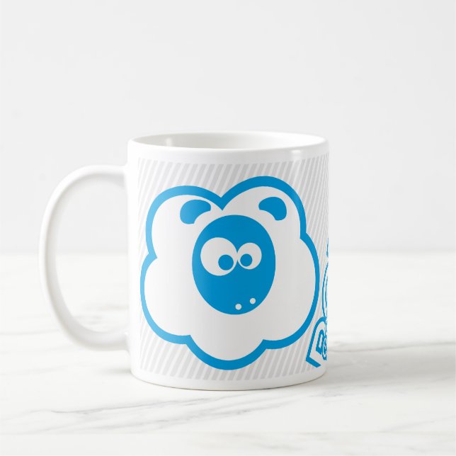 Mug Good Morning Moulos - Bleu (Gauche)