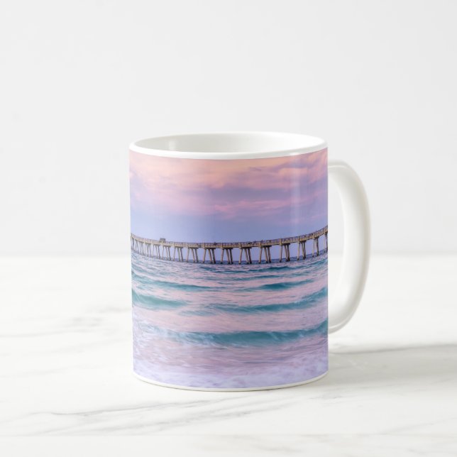 Mug Good Morning Navarre Beach Pier (Devant droit)