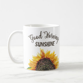 Mug Good Morning Sunshine Joli tournesol