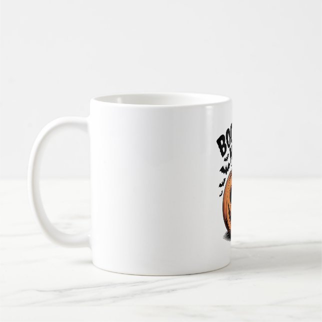 Mug Goofy Jack-O’-Lantern Citrouille Face Art (Gauche)