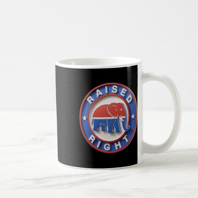 Mug Gop Elephant Marches Proudly Raised Right Legacy  (Droite)