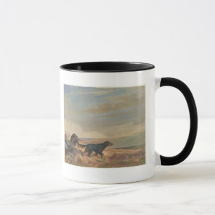 Mug gordon setter antique imprimer sonnerie en céramiq