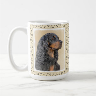 Mug Gordon Setter Peinture - Joli art original chien