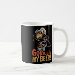 Mug Gorilla Ma Bière Amusante Ape Stein Party Animal T