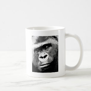 Mug Gorille noir et blanc