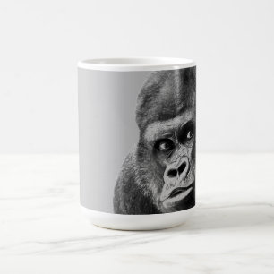 Mug Gorille noire blanche