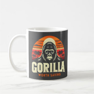 Mug Gorilles à sauver Journée mondiale de la faune Vin