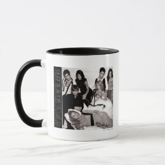 Mug Gossip Girl Black and White Group Graphisme