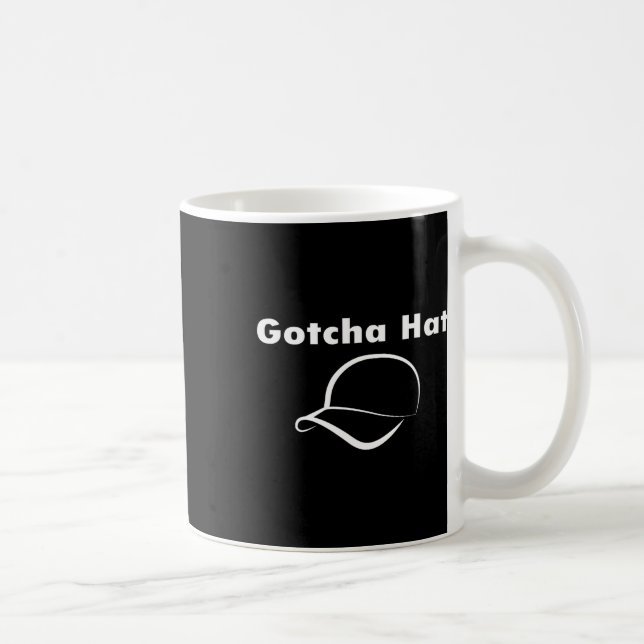 Mug Gotcha Casquette mème amusant farce farce Internet (Droite)