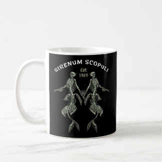 Mug Goth Punk Siren Sirène Sirène Squelette Sirenum Sc