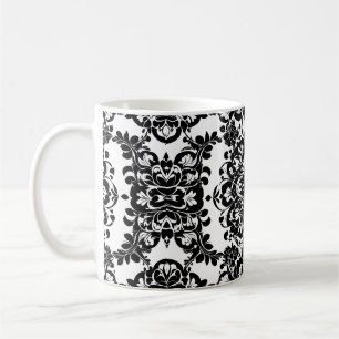 Mug Goth victorien noir et blanc #3