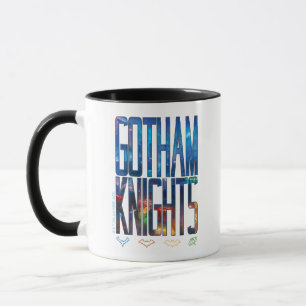 Mug Gotham Knights City Letters