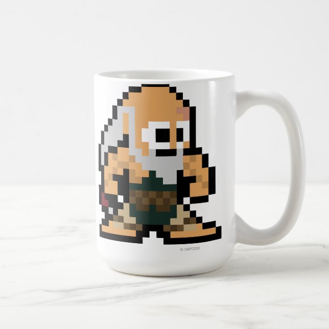 Mug Gouken à 8 bits (Droite)
