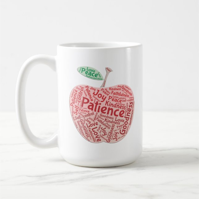 Mug Goûtez et voyez le fruit de l'Esprit (Gauche)